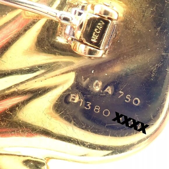 Authentic! Van Cleef & Arpels 18k Yellow Gold Extra Large Butterfly Pin Brooch - Picture 7 of 11